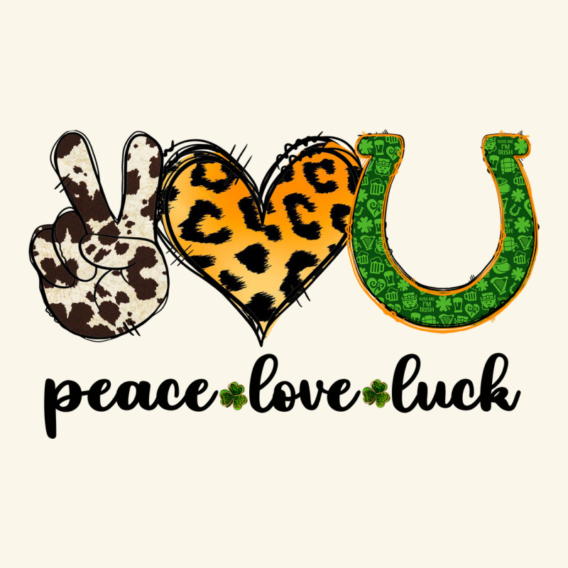 Peace Love Luck Premium Hoodie by Jasminsmagicworld | Teevron