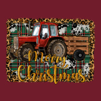 Merry Christmas Farm Tractor Zipper Hoodie | Teevron