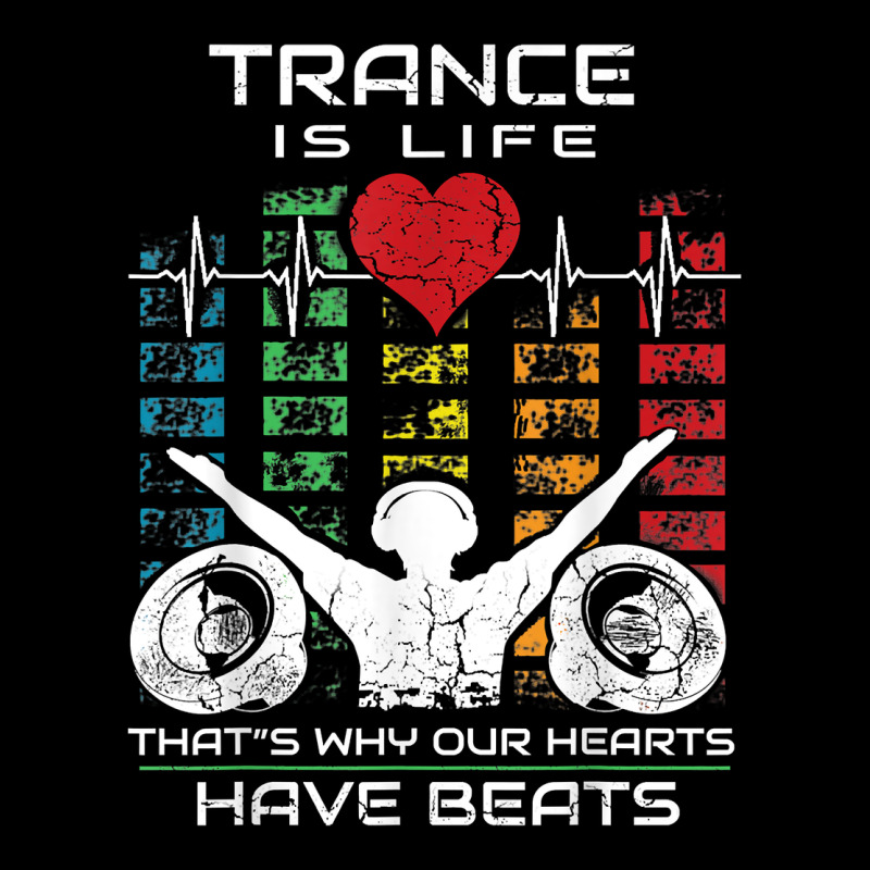 Trance Music Retro Vintage Dj Gift T Shirt Premium Tee by linhVisuals | Teevron