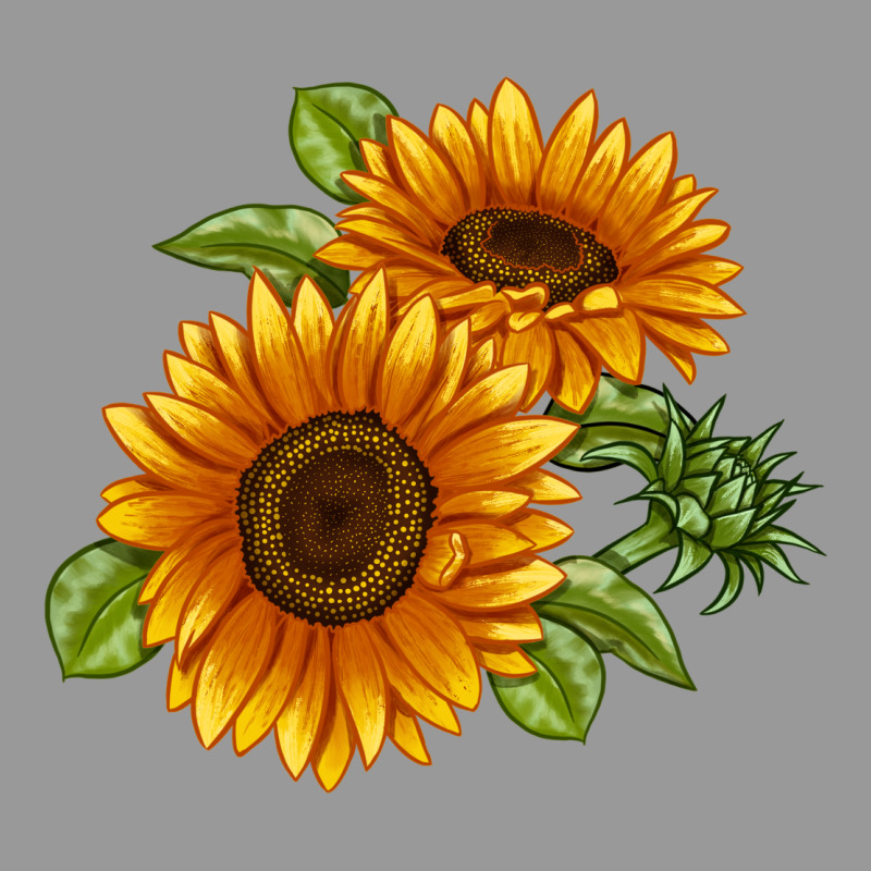 Soraya Sunflower Vintage Hoodie by LillyAllenDesigns | Teevron