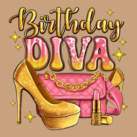 Birthday Diva Pink And Gold Glitter Vintage Tee | Teevron