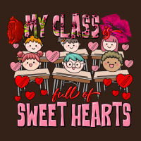 Valentine's Day My Class Is Full Of Sweet Hearts Heavy Core Tee | Teevron