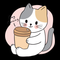 Cat Drinking Coffee Kitten Kawaii Japanese Kitty Premium Tee | Teevron