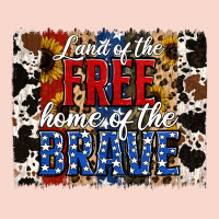 Land Of The Free Home Of The Brave Brushstroke Urban Hoodie | Teevron