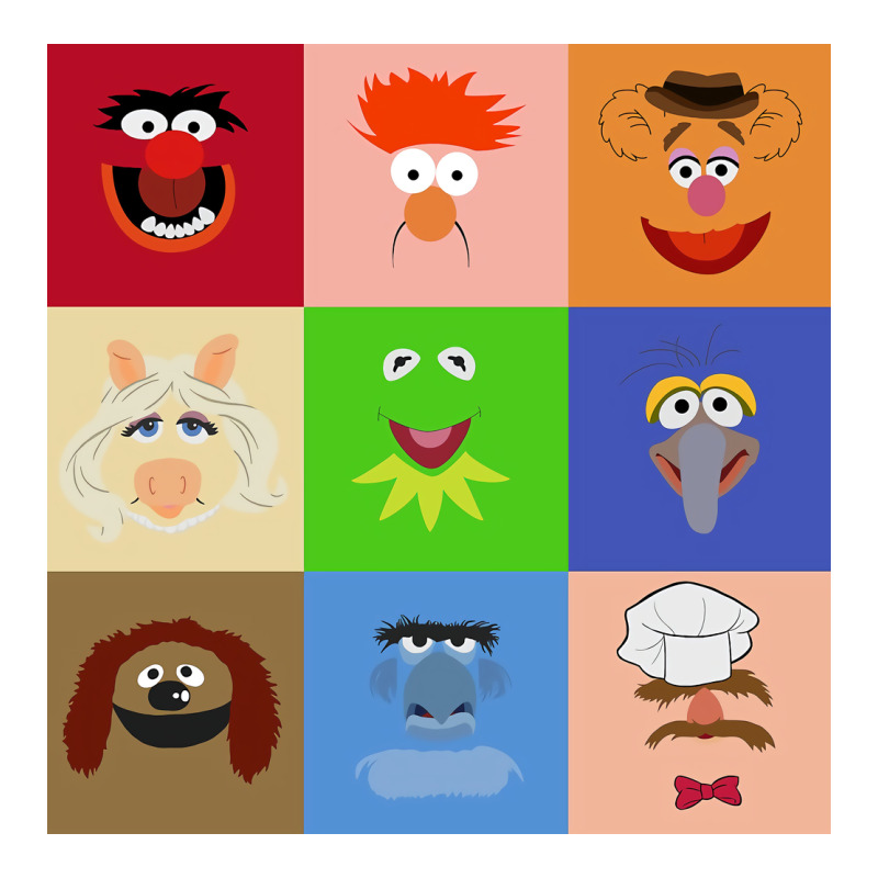 Muppets And Friends Premium Tee by linhVisuals | Teevron
