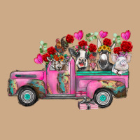 Farm Animals Valentine Truck Vintage Hoodie | Teevron