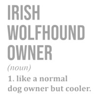 irish wolfhound dog funny classic | Teevron