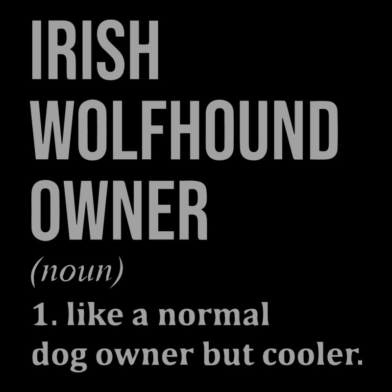 Irish Wolfhound Dog Funny Classic Premium Tee by linhVisuals | Teevron