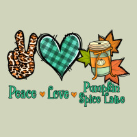 Peace Love Pumpkin Spice Latte Heavyweight Hoodie | Teevron