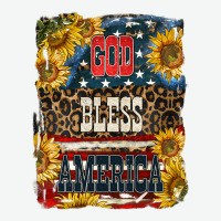 Western God Bless America 4th Of July Urban Heavy Tee | Teevron