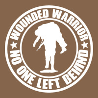 Wounded Warrior No One Left Behind War Veteran Premium Tee | Teevron