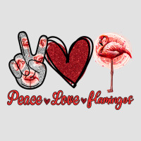 Peace Love Flamingo Premium Hoodie | Teevron