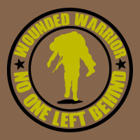 Wounded Warrior No One Left Behind War Veteran Premium Tee | Teevron