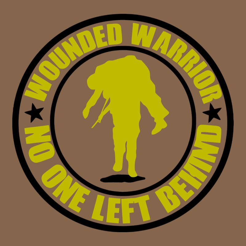 Wounded Warrior No One Left Behind War Veteran Premium Tee by linhVisuals | Teevron