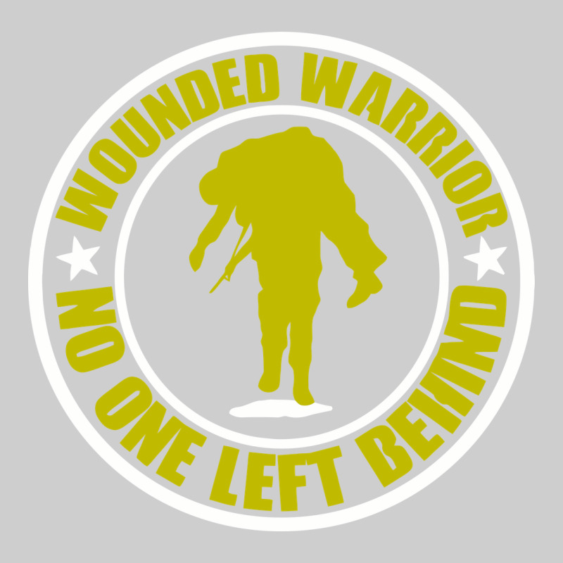 Wounded Warrior No One Left Behind War Veteran Premium Tee by linhVisuals | Teevron