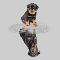 Rottweiler Reflection T Shirt Funny Father's Day Dog Gifts Premium Tee | Teevron