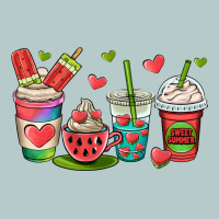 Watermelon Summer Coffee Cups Heavy Core Tee | Teevron