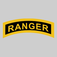 Army Ranger Tab   Black & Gold   Army Ranger Tab Black Gold Premium Tee | Teevron