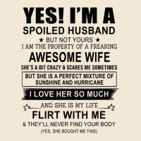 Yes I'm A Spoiled Husband ..awesome Wife T Shirt Premium Tee | Teevron