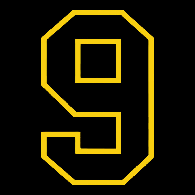 Number #9 Sports Jersey Uniform Premium Tee by linhVisuals | Teevron