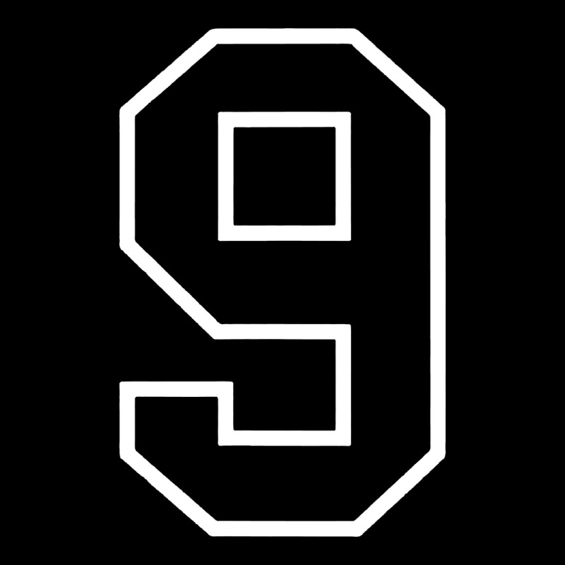 Number #9 Sports Jersey Uniform Premium Tee by linhVisuals | Teevron
