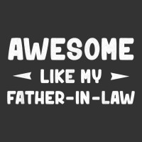 awesome like my father in law funny fathers day gift men wom t shirt | Teevron