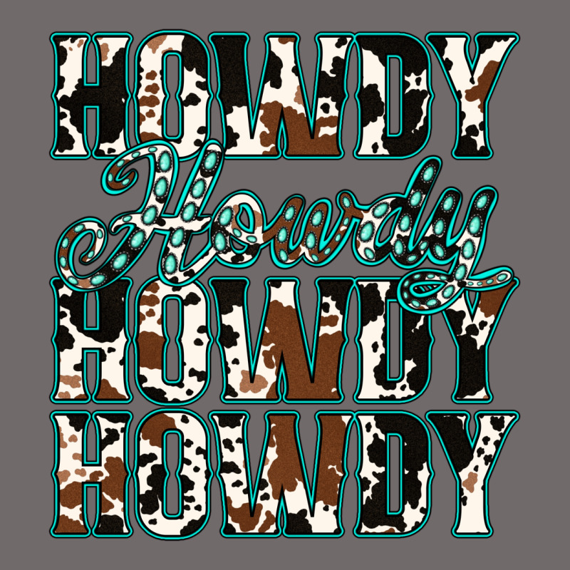 Howdy Cowhide Turquoise Urban Hoodie by Jasminsmagicworld | Teevron
