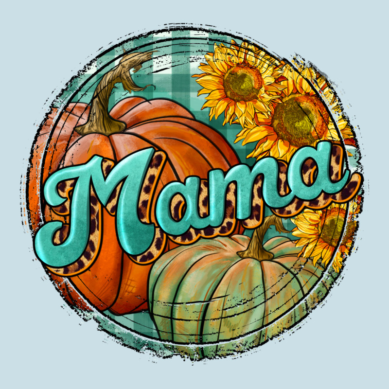 Pumpkin Mama With Background Ladies Tee by BundleAndBundleShop | Teevron