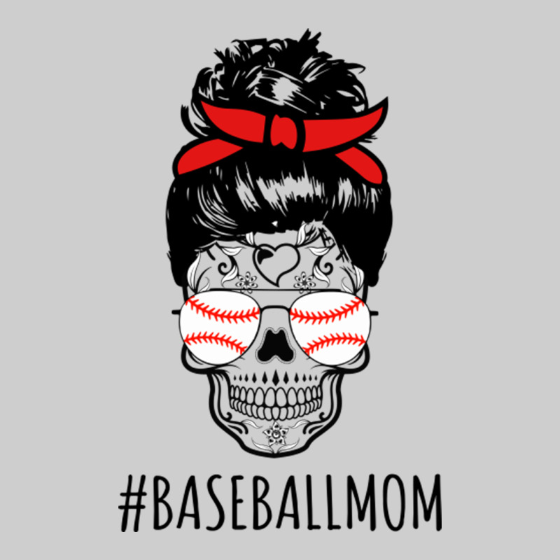 Baseball Mom Skull Premium Tee by linhVisuals | Teevron