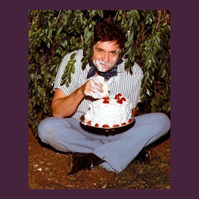 Johnny Cash Eating Cake In A Bush Premium Tee by linhVisuals | Teevron