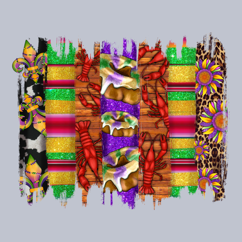 Mardi Gras Cake Fleur De Lis Crawfish Brushstrokes Premium Hoodie by Artiststas | Teevron