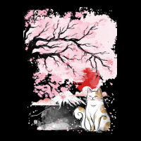 Japan T  Shirt Sakura Cat T  Shirt Premium Tee | Teevron
