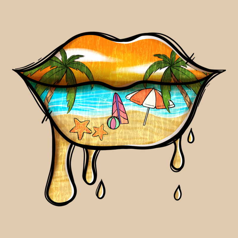 Beach Lips Heavyweight Sweatshirt by Jasminsmagicworld | Teevron