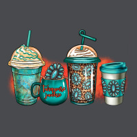 Turquoise Junkie Coffee Cups Zipper Hoodie | Teevron