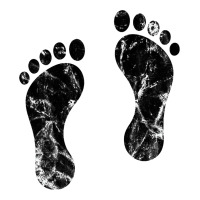 70's footprints   footprint | Teevron