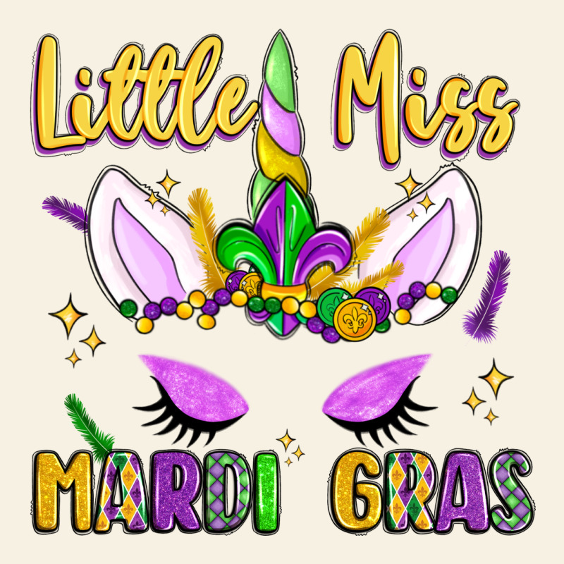 Little Miss Mardi Gras Vintage Tee by LillyAllenDesigns | Teevron