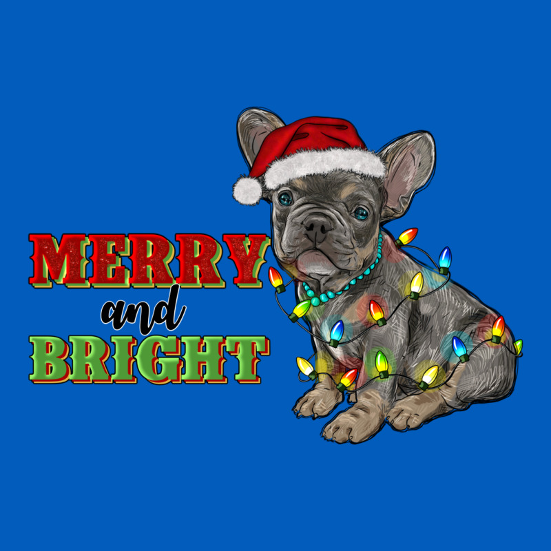Merry And Bright French Bulldog Urban Hoodie by RanaPortraitStore | Teevron