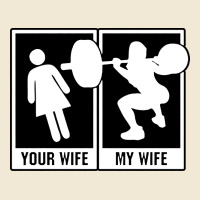 Your Wife My Wife Weightlifting Premium Tee | Teevron