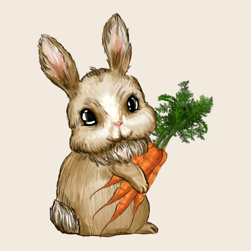 Happy Easter With Bunny And Carrot Zipper Hoodie by RanaPortraitStore | Teevron