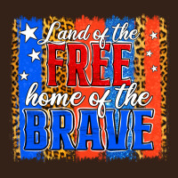 Land Of The Free Th Of July Brushstroke Heavy Core Tee | Teevron