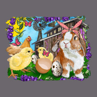 Easter Farm Chicks And Bunny Premium Sweatshirt | Teevron