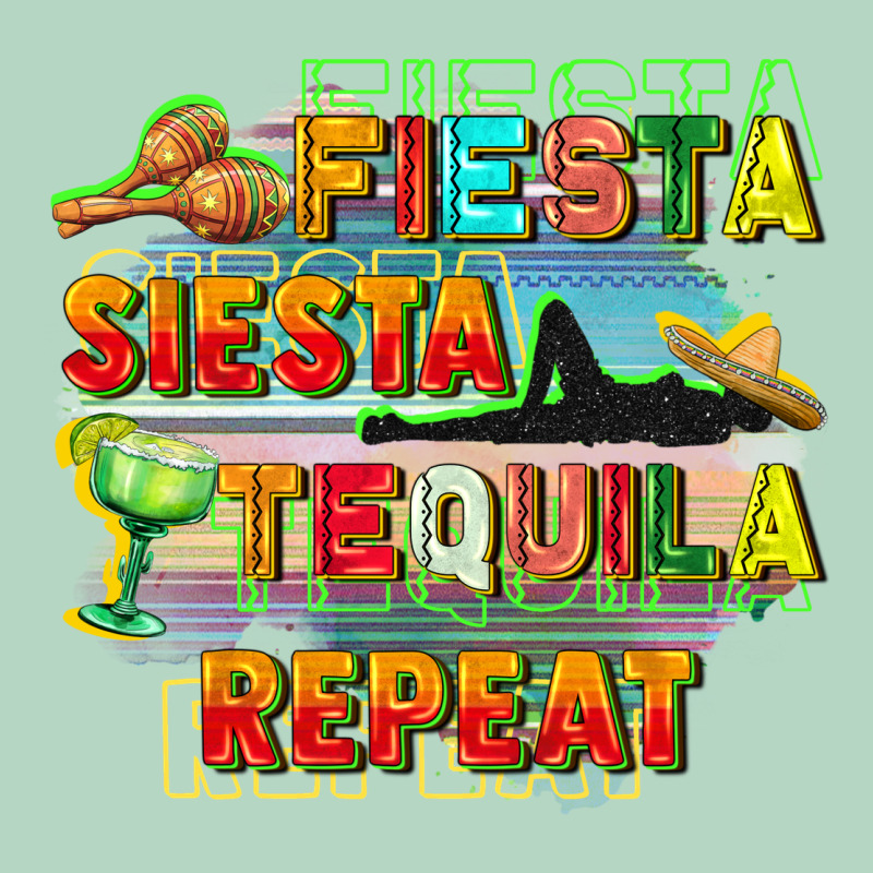 Fiesta Siesta Tequila Repeat Classic Tee by FaDigitalArtStudio | Teevron