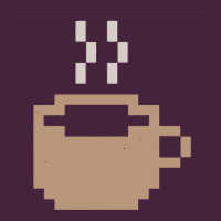 Pixel Coffee Premium Tee | Teevron