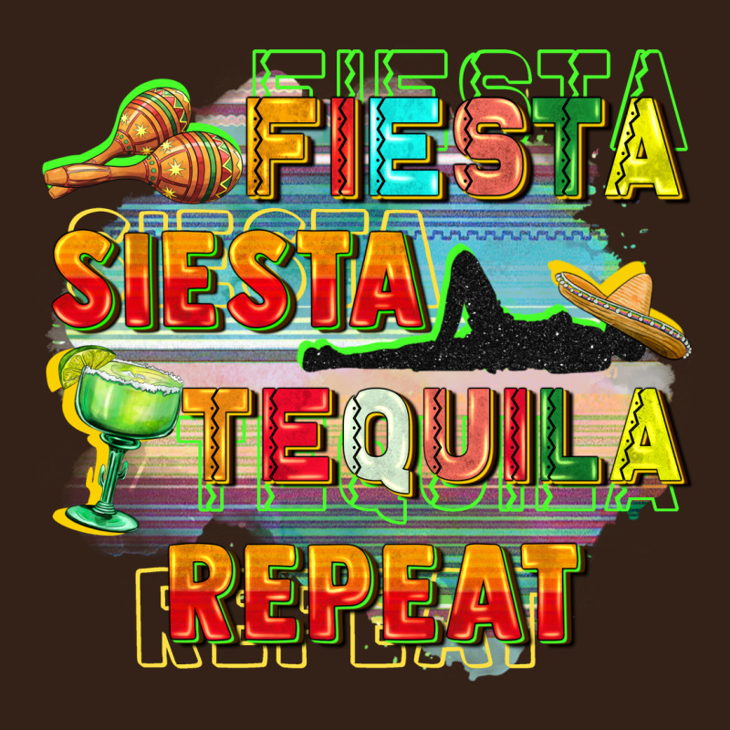 Fiesta Siesta Tequila Repeat Heavy Core Tee by FaDigitalArtStudio | Teevron