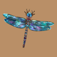 Blue Dragonfly Vintage Hoodie | Teevron