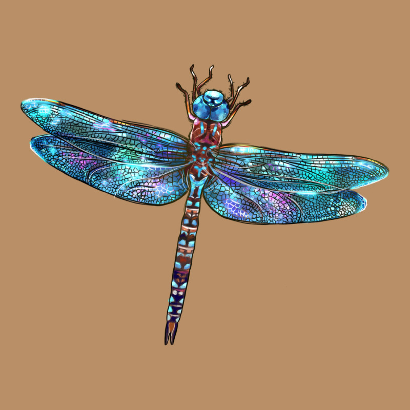 Blue Dragonfly Vintage Hoodie by LillyAllenDesigns | Teevron