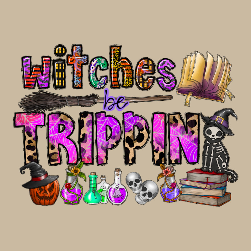 Witches Be Trippin Long Sleeve Tee by CowhideDigitalArt | Teevron