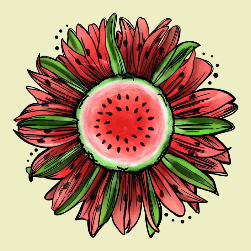 Watermelon Sunflower Urban Hoodie by Jasminsmagicworld | Teevron