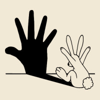 Rabbit Hand Shadow Premium Tee | Teevron