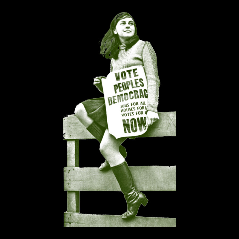 Bernadette Devlin Retro Irish Fanart Premium Tee by linhVisuals | Teevron